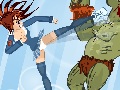 Schoolgirl vs Orcs